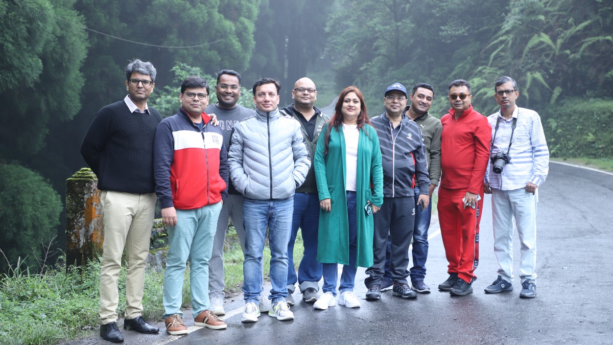 Photography group is on the way to explore places
