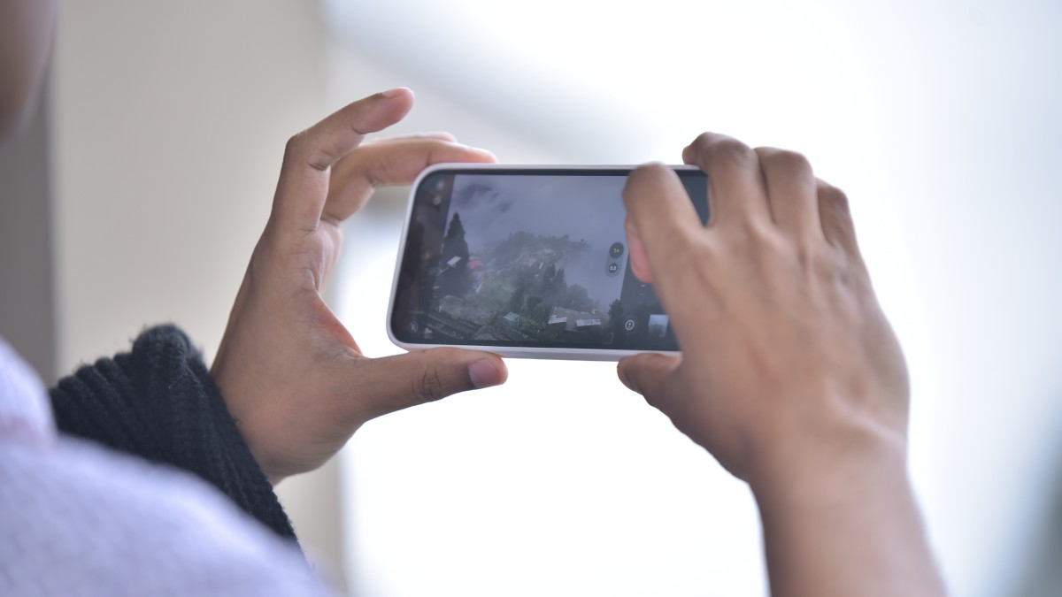 Setting up a mobile for a perfect click
