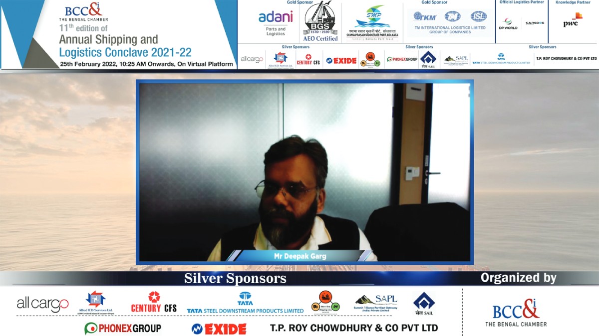 Mr. Deepak Garg, Founder & Chief Executive Officer, RIVIGO Services Pvt. Ltd. addressing in the Technical session 2