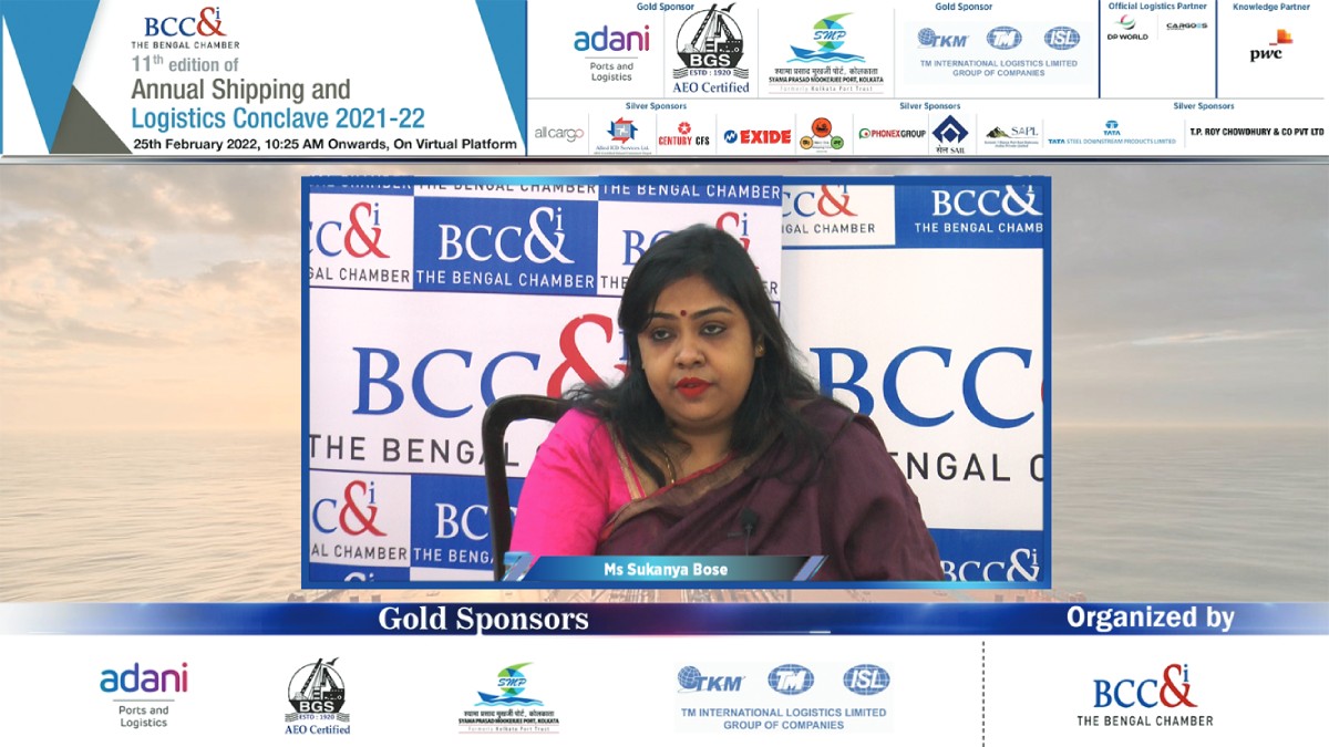 Ms. Sukanya Bose, Deputy Director, Emceeing the conclave