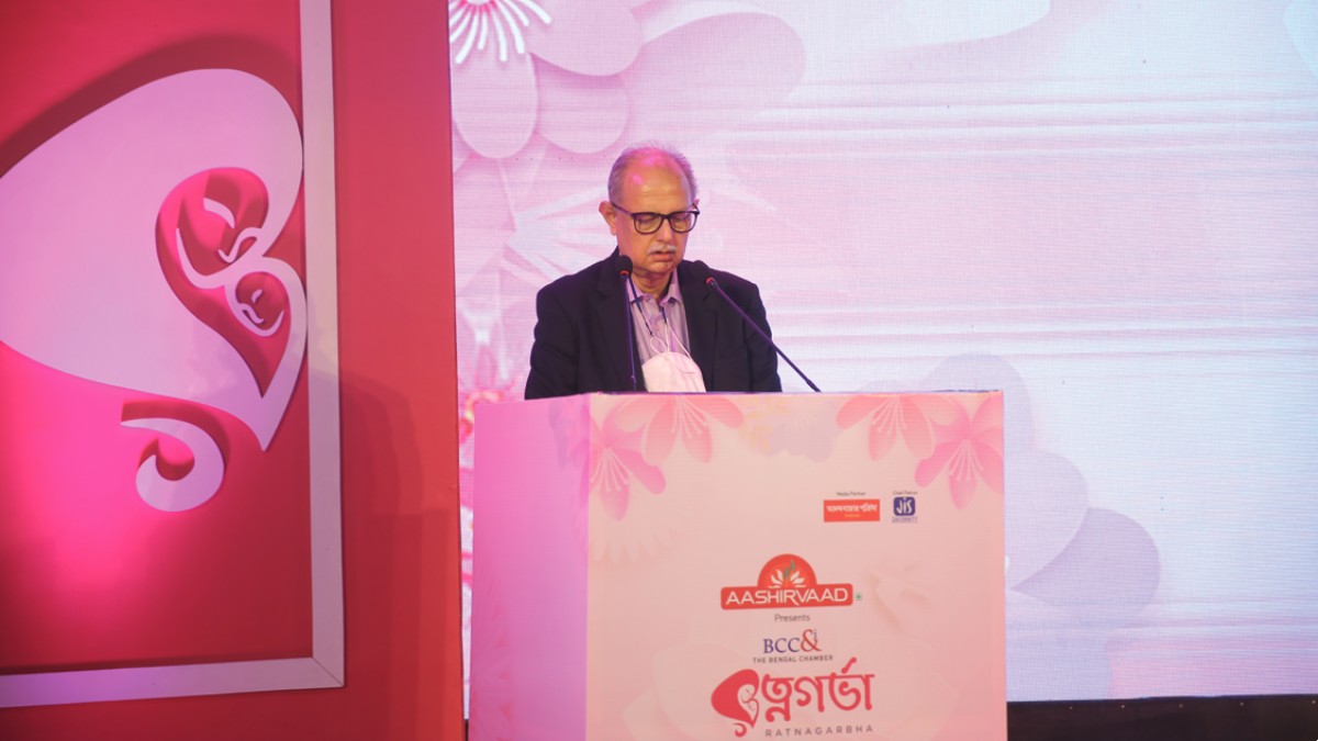 Mr. Subir Chakraborty, President Designate, The BCC&I and MD & CEO Exide Industries Ltd delivering the Welcome Address