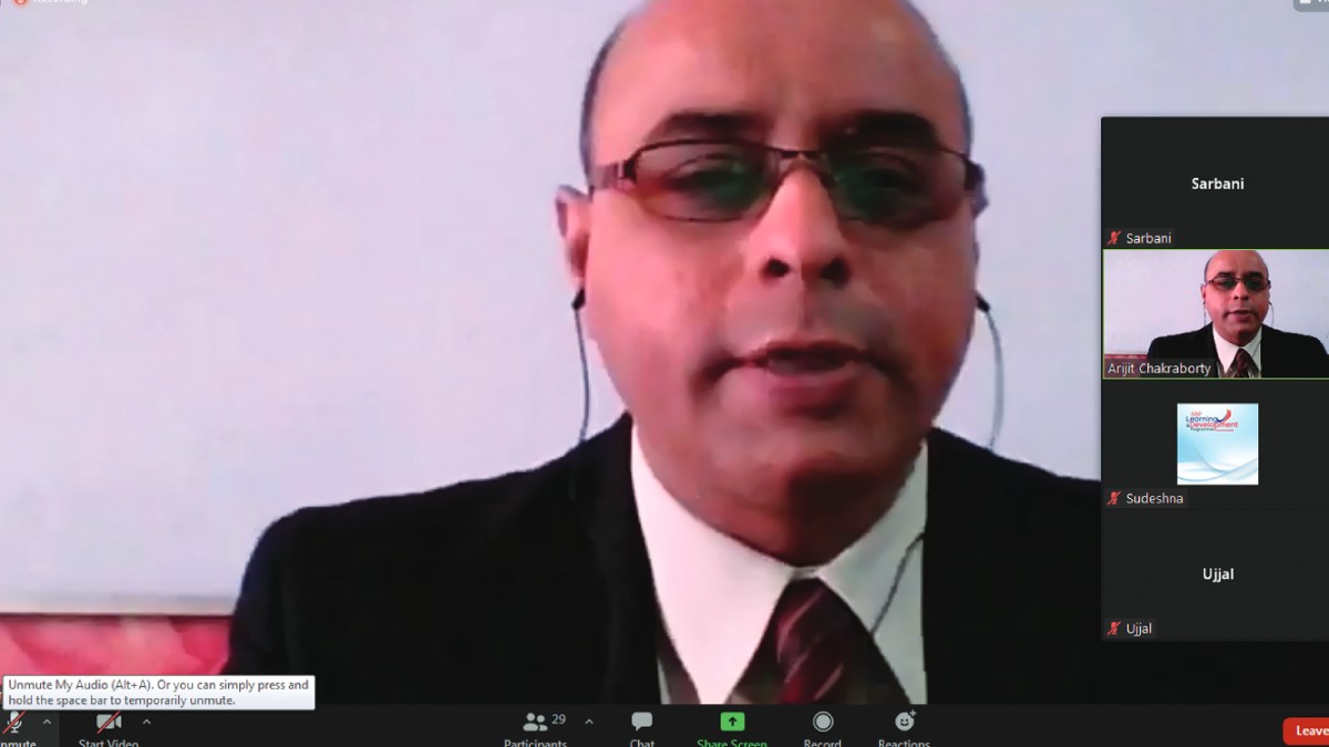 Session on Indian Accounting Standards in progress − Faculty : Mr. Arijit Chakraborty