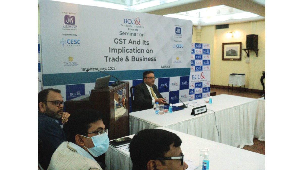 Technical Session II in progress: Address by Mr. Arun Agarwal, FCA, K N Jain & Co