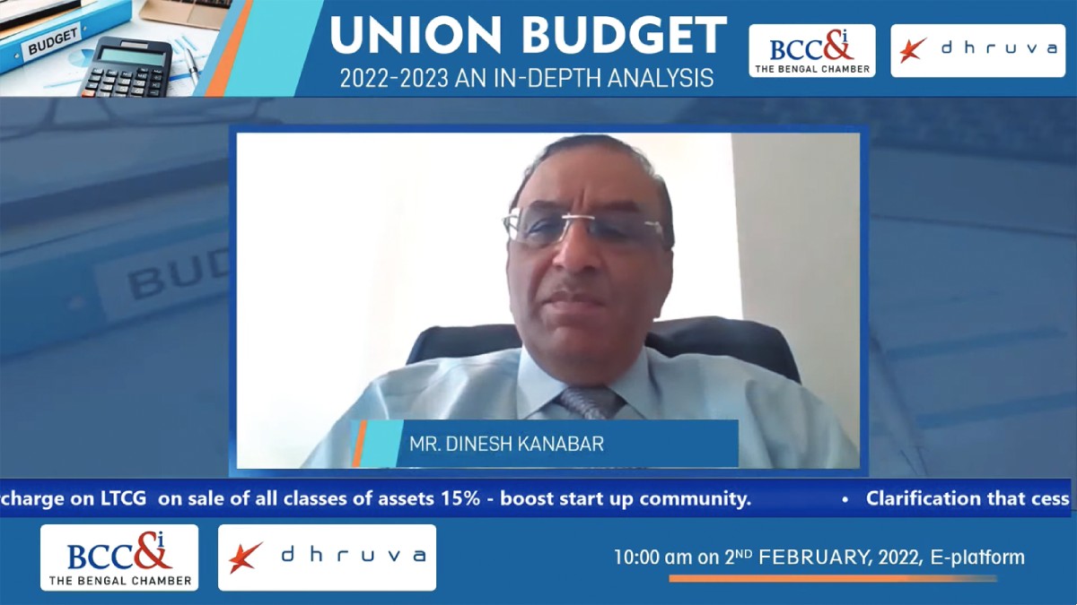 Expert Comments on Union Budget 2022−23 by Mr. Dinesh Kanabar, CEO, Dhruva Advisors LLP