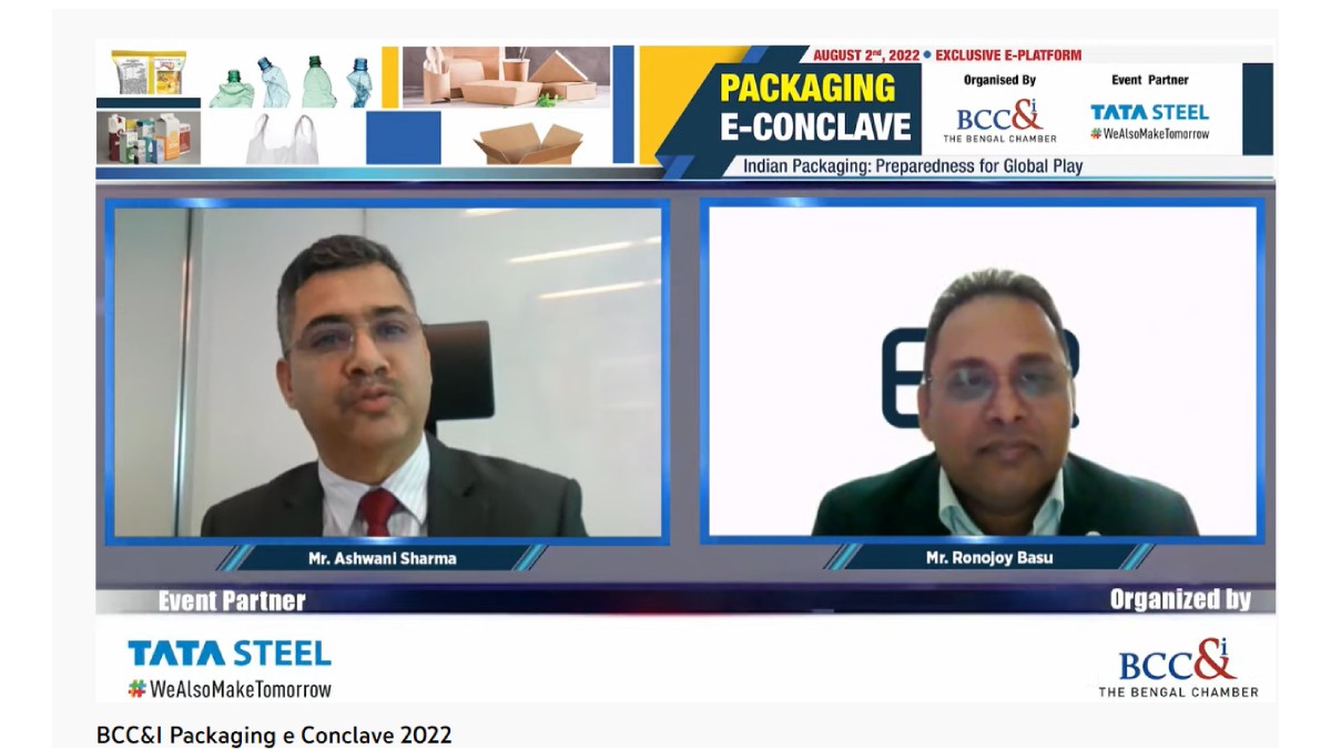 “Experts’ Roundtable − “Raw Materials and Machines: Two Guiding Forces in Next Gen Packaging” in progress