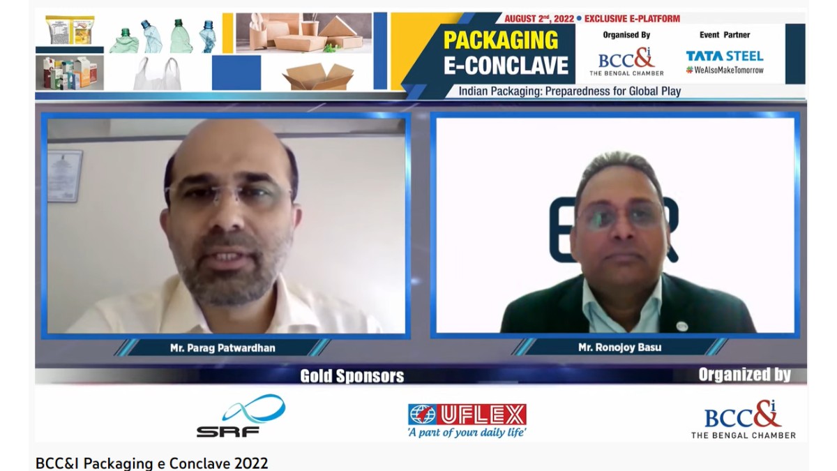 “Experts’ Roundtable − “Raw Materials and Machines: Two Guiding Forces in Next Gen Packaging” in progress
