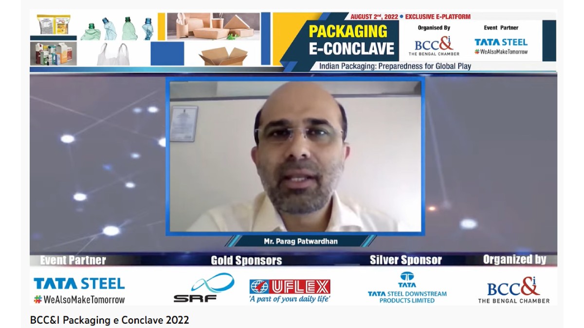 “Experts’ Roundtable − “Raw Materials and Machines: Two Guiding Forces in Next Gen Packaging” in progress