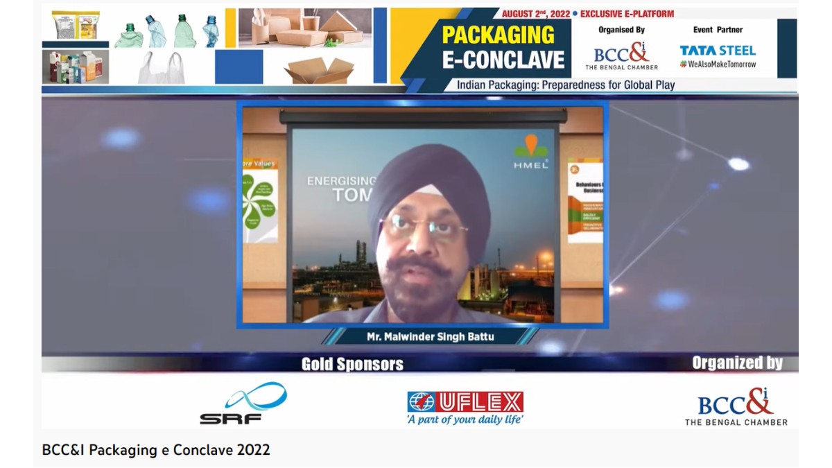 “Experts’ Roundtable − “Raw Materials and Machines: Two Guiding Forces in Next Gen Packaging” in progress