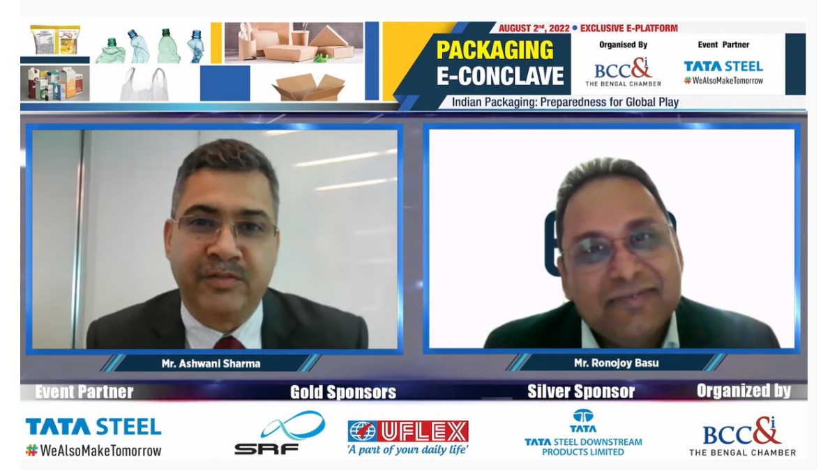 “Experts’ Roundtable − “Raw Materials and Machines: Two Guiding Forces in Next Gen Packaging” in progress