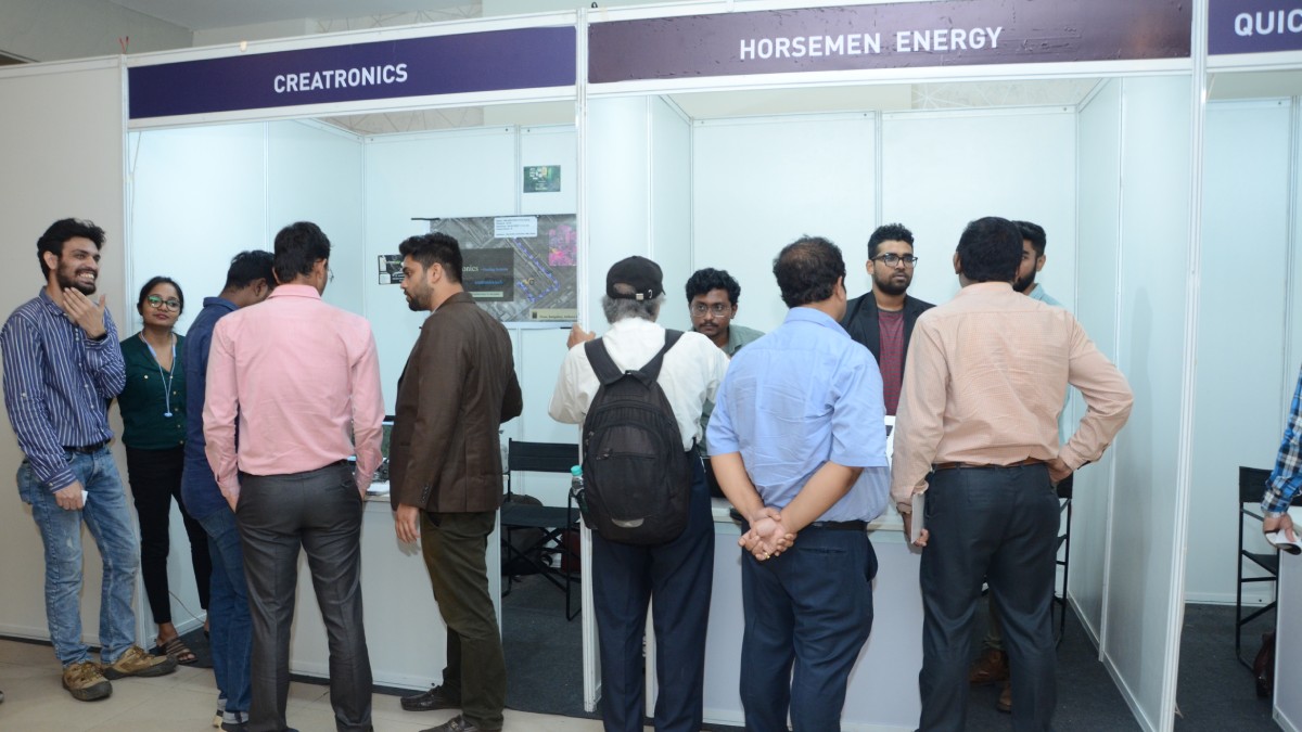 The footfall at the stalls
