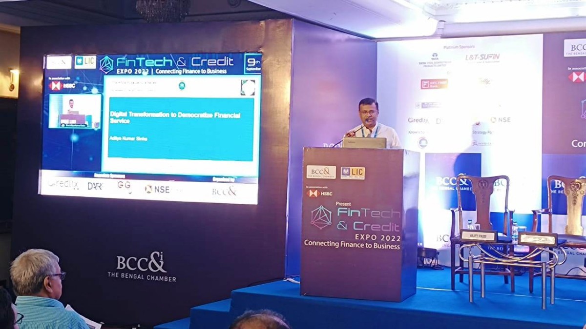 Address by the Chief Guest, Shri Aditya Kumar Sinha, Director C-DAC Patna, Ministry of Electronics & IT, Government of India