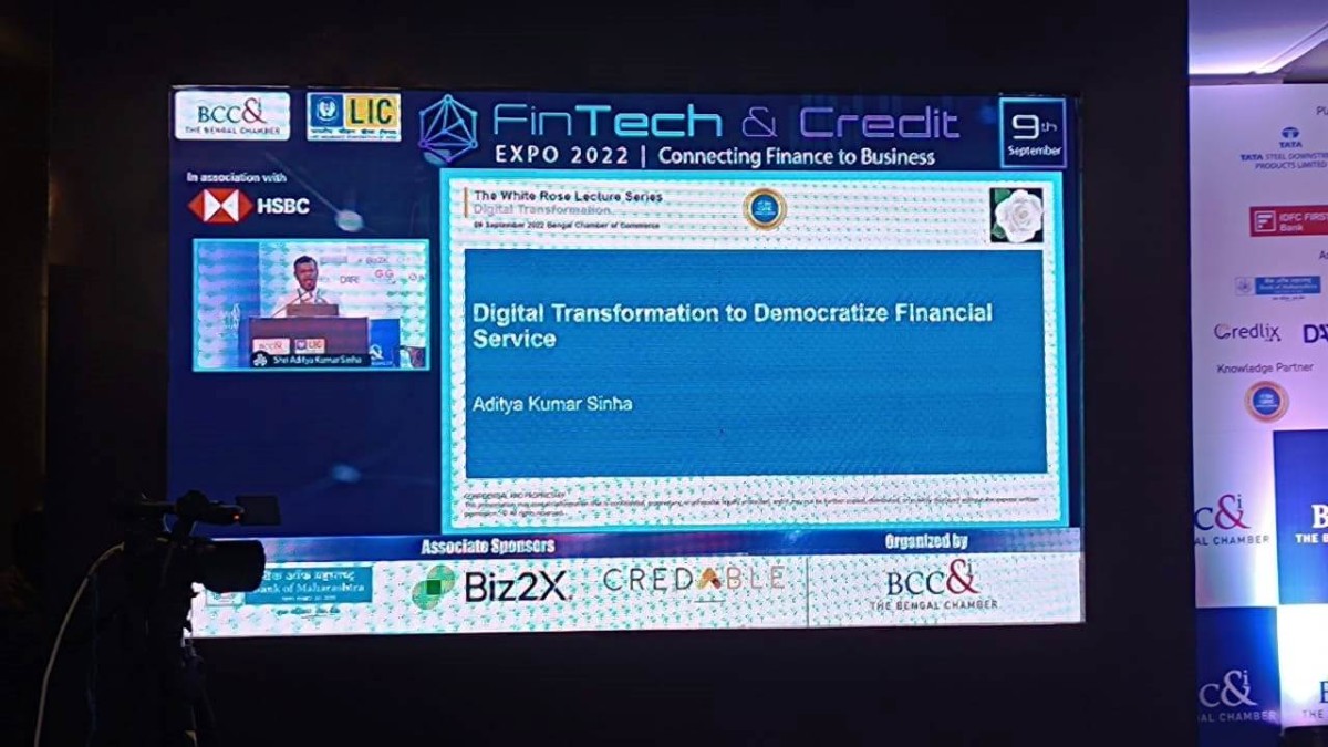 Speech on Digital Transformation to Democratize Financial Service
