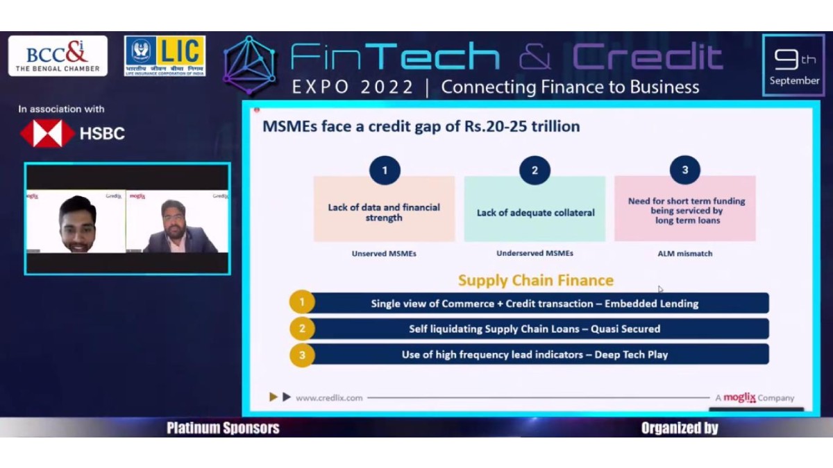 Presentation by followed by Q/A on ''Supply Chain Finance By Credlix : Domestic & Exports Financing'' by Mr. Kailash Rathi, Director, Moglix & Mr. Mayur Totla, Director, Moglix