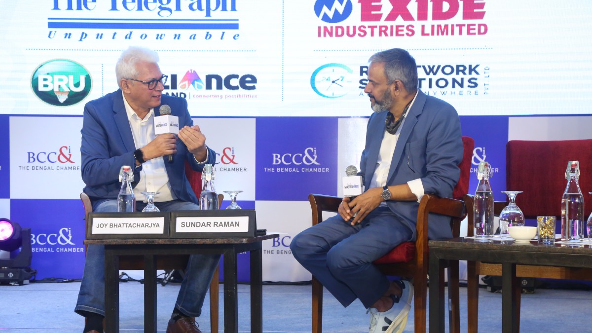 Mr Joy Bhattacharjya the CEO of Prime Volleyball League and Former COO of Kolkata Knight Riders in conversation with Mr Sundar Raman, Former COO of IPL