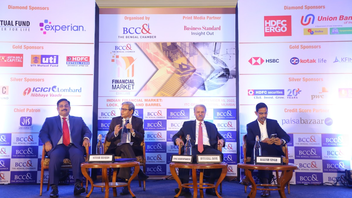 Discussion on “New Landscape in Banking and Finance: Post Covid” in progress Session moderated by Mr. Tamal Bandyopadhyay, Author & Columnist and Mentor, Banking and Finance Committee, BCC&I
