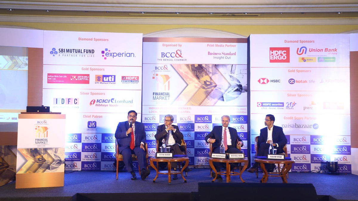 Speakers at the session are : Mr. Hitendra Dave, CEO, HSBC India, Mr. Nitesh Ranjan, ED, Union Bank of India, Mr. Rajiv Sabharwal, MD & CEO, Tata Capital Ltd., Mr. Rakesh Singh, MD & CEO, Aditya Birla Finance Ltd