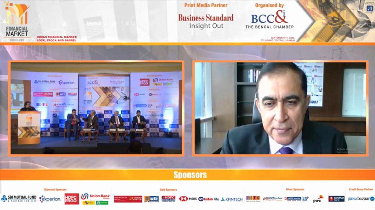Mr. Rajiv Sabharwal, MD & CEO, Tata Capital Ltd. addressing the Session on “New Landscape in Banking and Finance: Post Covid” online