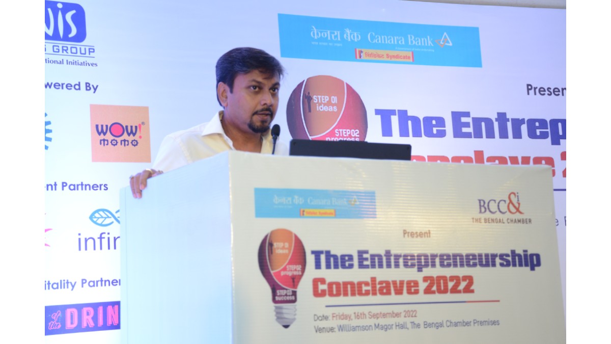 Address by Mr. Anirban Biswas, Member, The Entrepreneurs’ Committee, The Bengal Chamber of Commerce and Industry and Director, Tri Eye Infomedia Pvt Ltd  on District Connects
