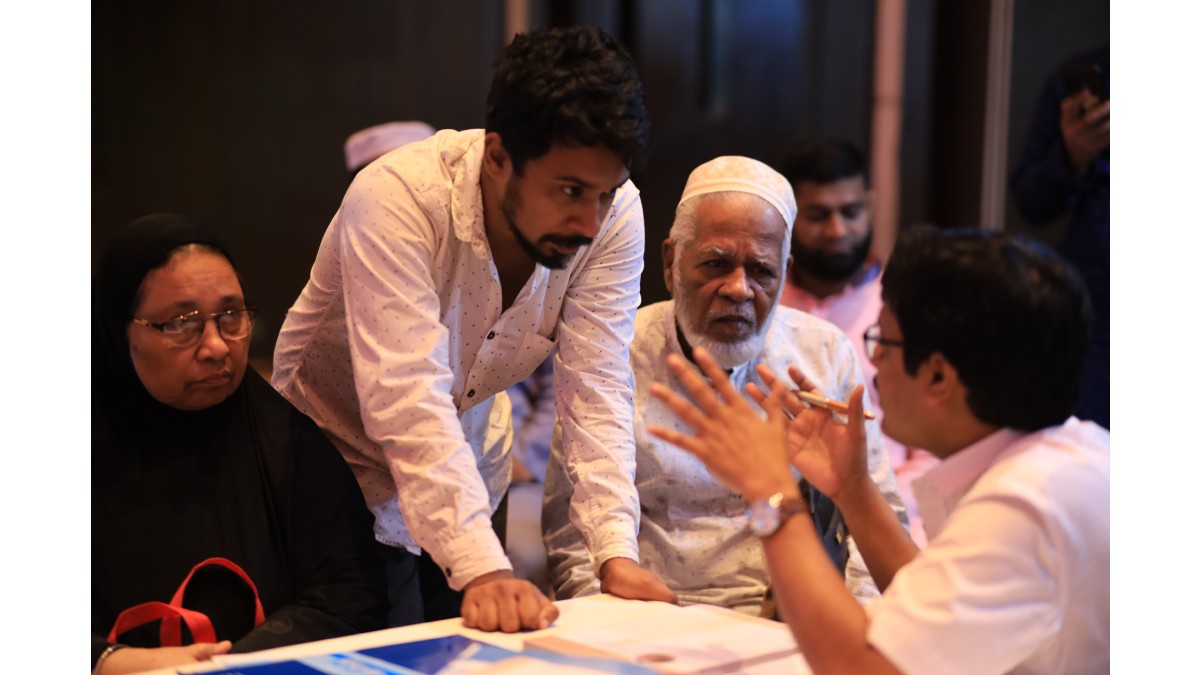 Enthusiastic visitors at the International Health and Wellness Expo on 15th & 16th September, 2022