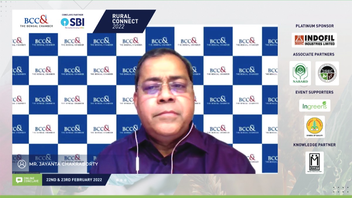 Welcome Address by Mr. Jayanta Chakraborty, Chairperson, Agriculture and Rural Development Committee, The Bengal Chamber and Senior General Manager, Indofil Industries Limited