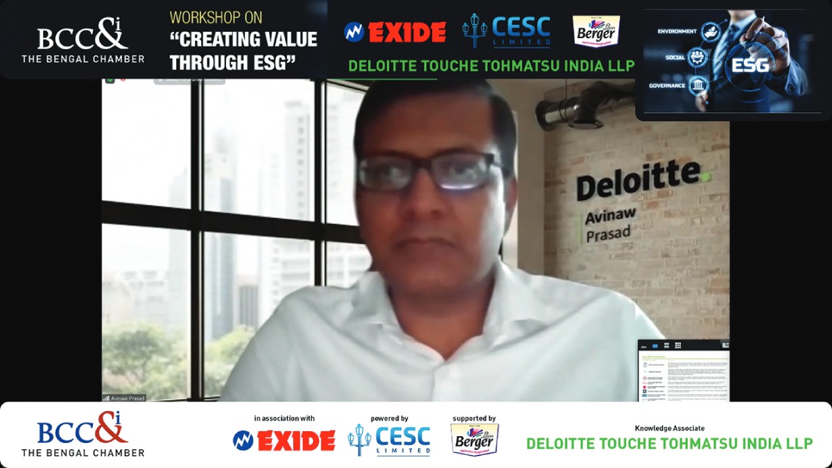 Mr. Avinaw Prasad, Associate Director, Deloitte Touche Tohmatsu India LLP during the panel discussion