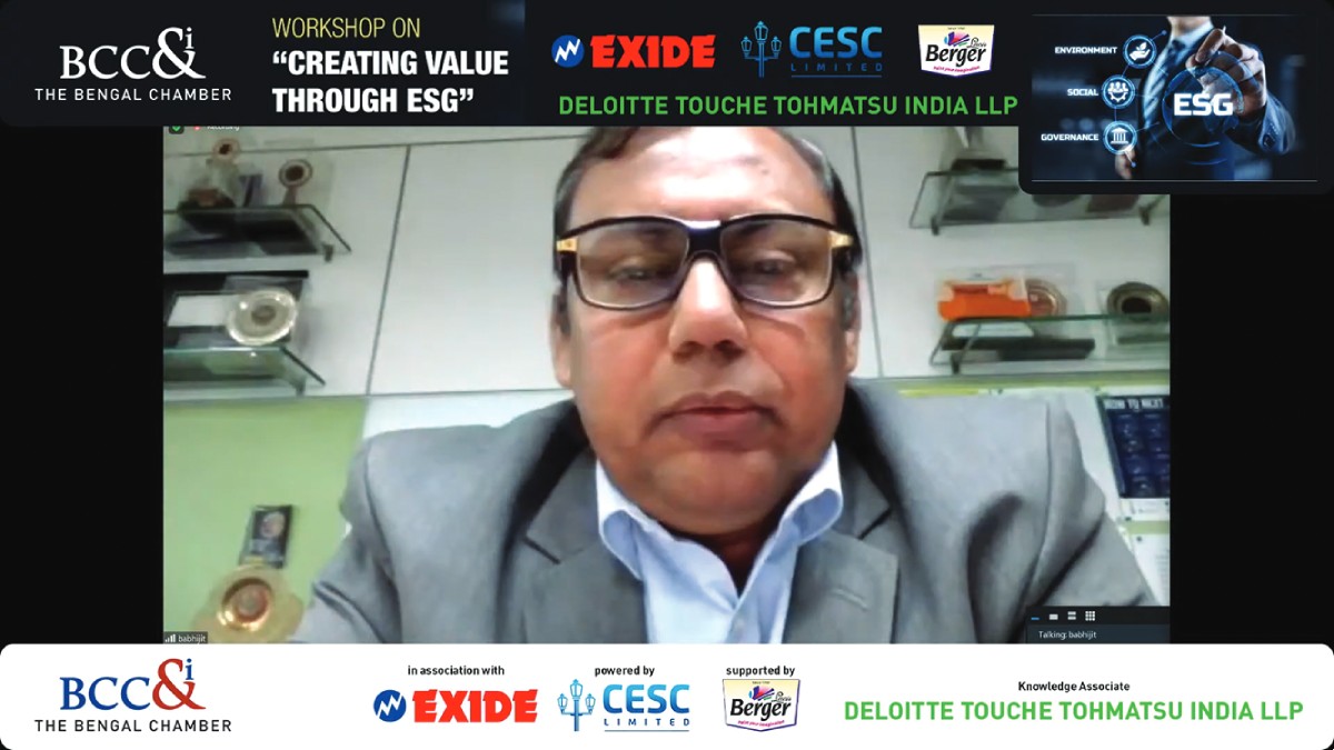 Mr. Abhijit Bandyopadhyay, Co−Chairperson, Corporate Governance & CSR Committee, BCC&I and Partner, Deloitte Haskins & Sells LLP delivering Concluding remarks