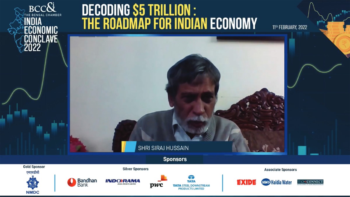 Shri Siraj Hussain, Former Secretary, Agriculture, Government of India, and Senior Visiting Fellow, Indian Council for Research on International Economic Relations  (ICRIER) gracing the Session