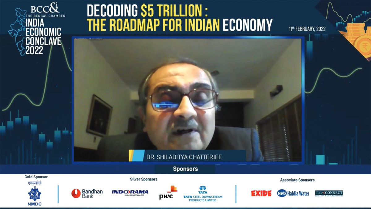 Dr. Shiladitya Chatterjee, Member, Economic Affairs Committee, BCC&I, and Former Member Indian Administrative Service (IAS) and Asian Development Bank (ADB) delivering concluding remarks and formal Vote of Thanks