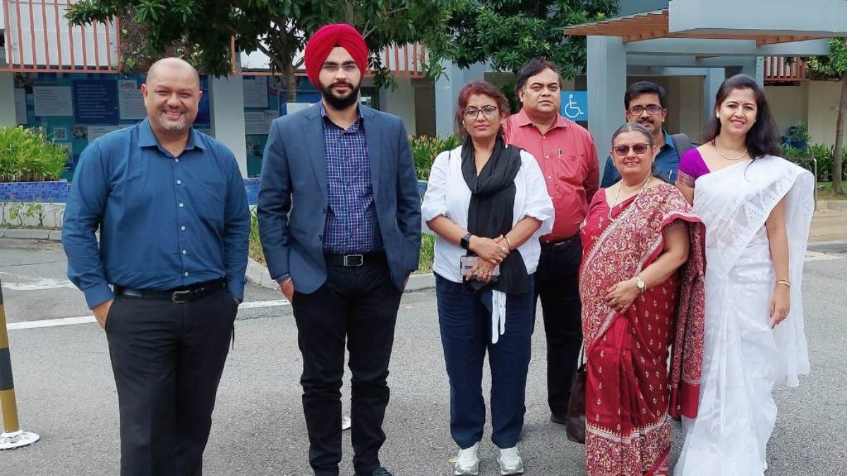 The Bengal Chamber Education Delegation Members with Mr. Parthipan Poospernathan Senior Regional Manager, James Cook University