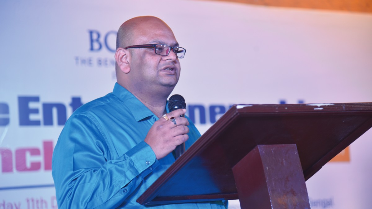 Emceeing by Mr. Kumar Shivam, Associate Director − Strategy and Business Development, The Bengal Chamber of Commerce and Industry