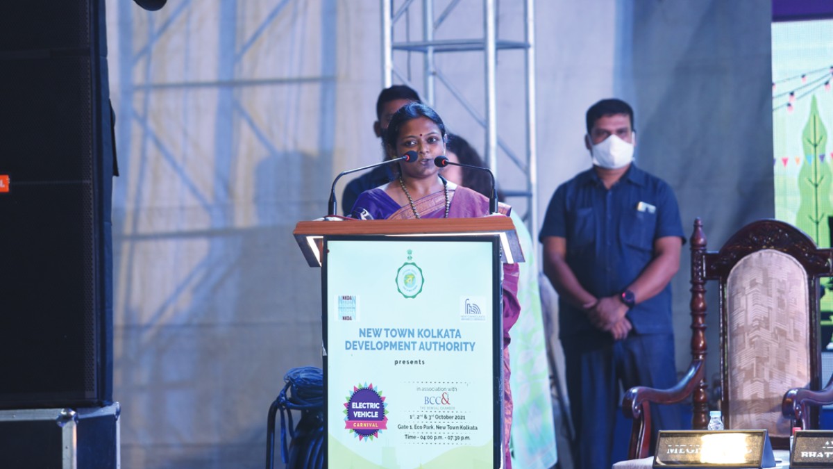 Smt. Meghna Pal, W.B.C.S.(Exe) Chief Executive Officer, New Town Kolkata Green Smart City Corp Ltd