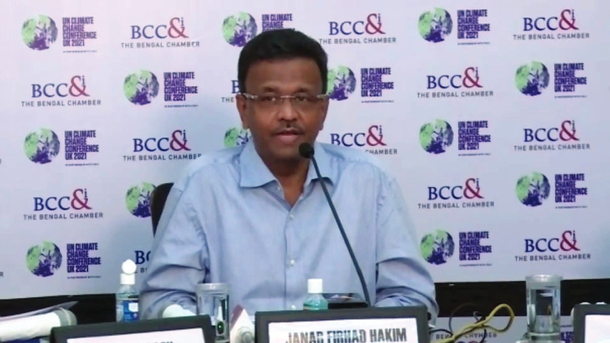 Janab Firhad Hakim, Hon’ble Minister−in−Charge, Department of Transport, Government of West Bengal; Chairman, Board of Administrators, Kolkata Municipal Corporation and Chairman, WBHIDCO Limited