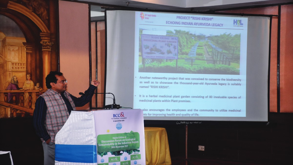 Dr. Sanjay Chakroborty, Chief Manager−Environment, Haldia Energy Ltd. (A Subsidiary of CESC Ltd)