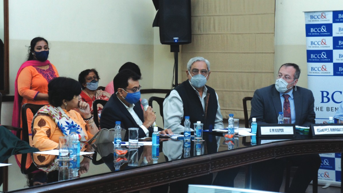 Mr. Avijit Das, Member, Heritage Committee, BCC&I and MD, Hermes Voyages Pvt. Ltd. during the Open house session