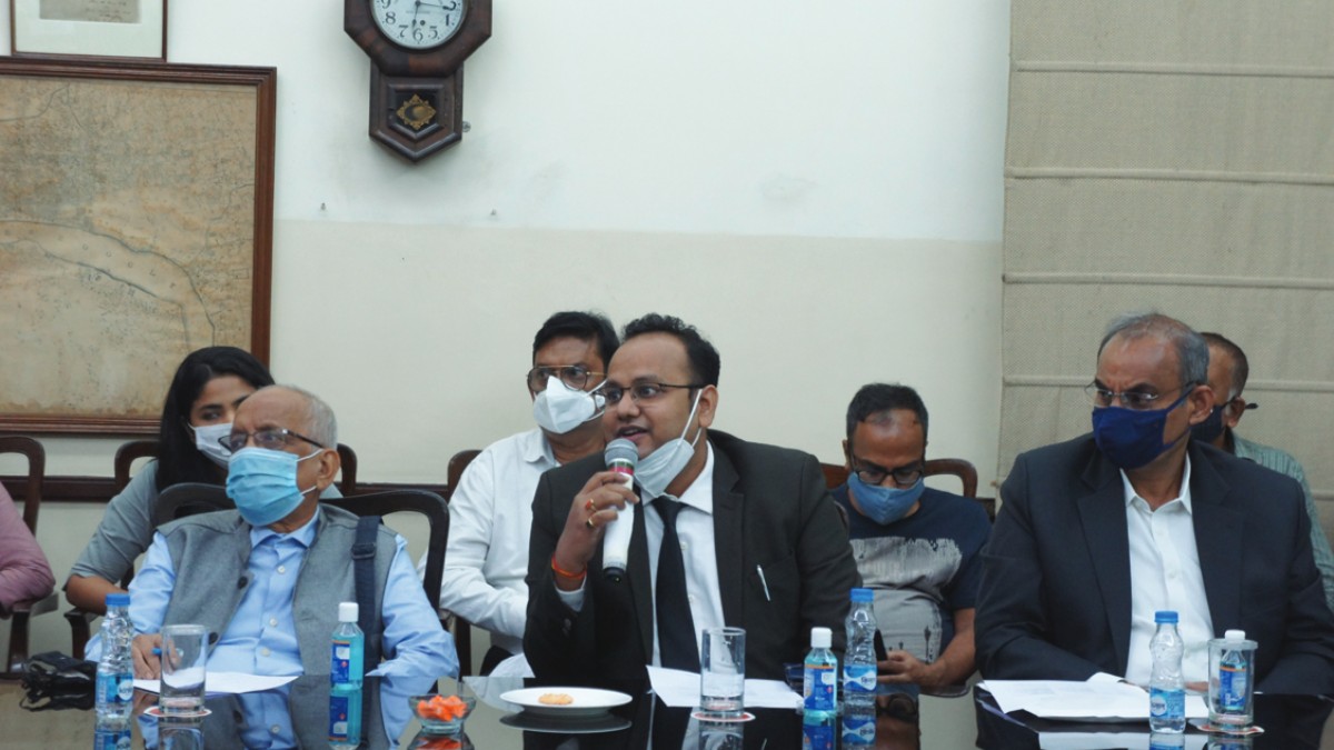 Mr. Vivek Jalan, Chairperson, Fiscal Affairs, BCC&I and Partner, Tax Connect Advisory Services LLP during the Open house session