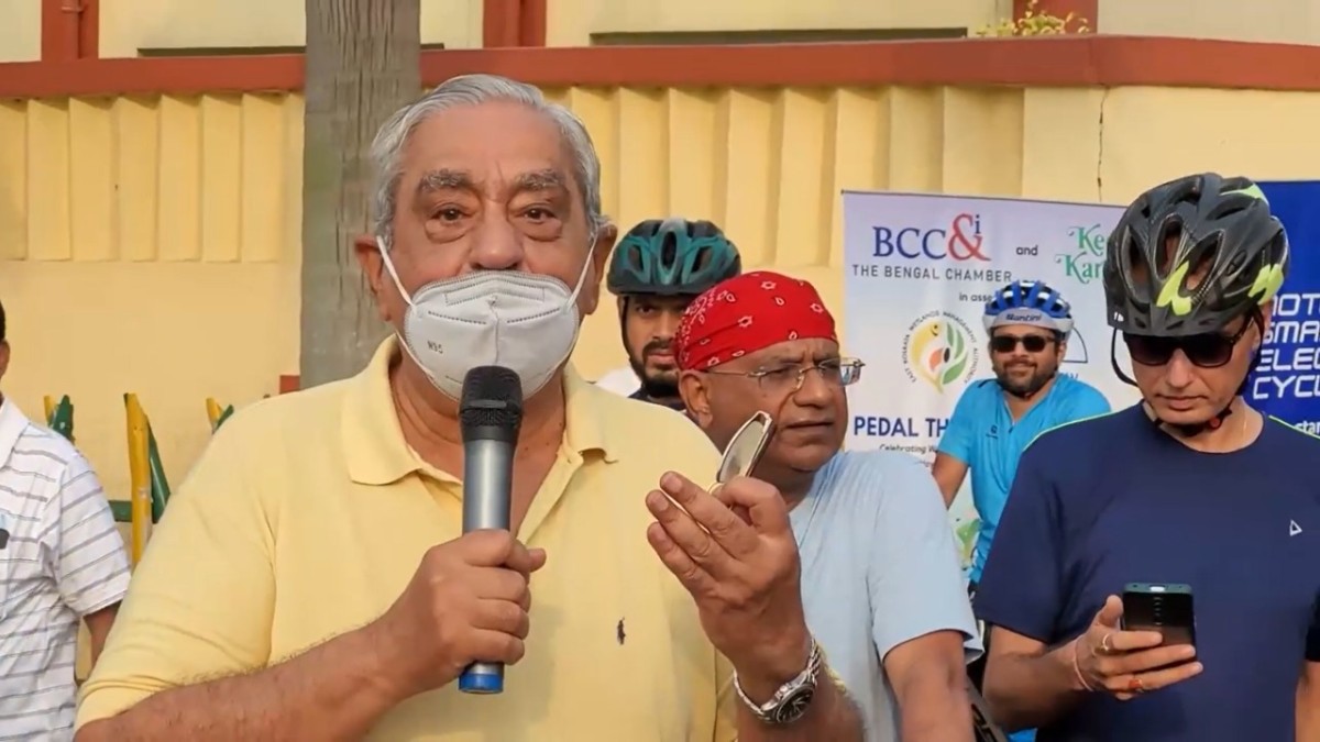 Mr. G M Kapur, Chairperson, Heritage Commitee and State Convenor, INTACH sharing the thought behind the initiative