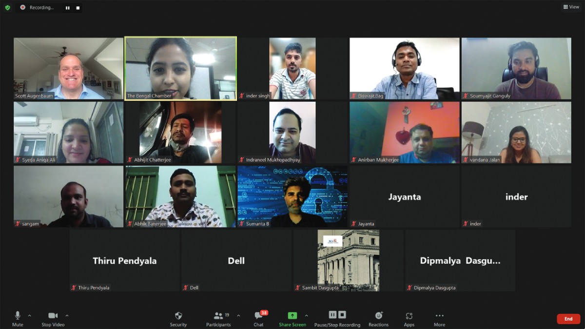 Session on Social Engineering in progress