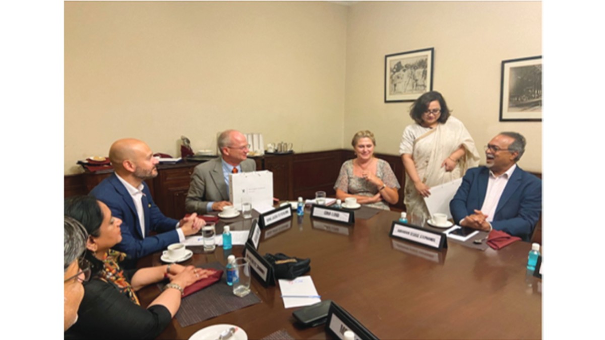 Meeting in Progress