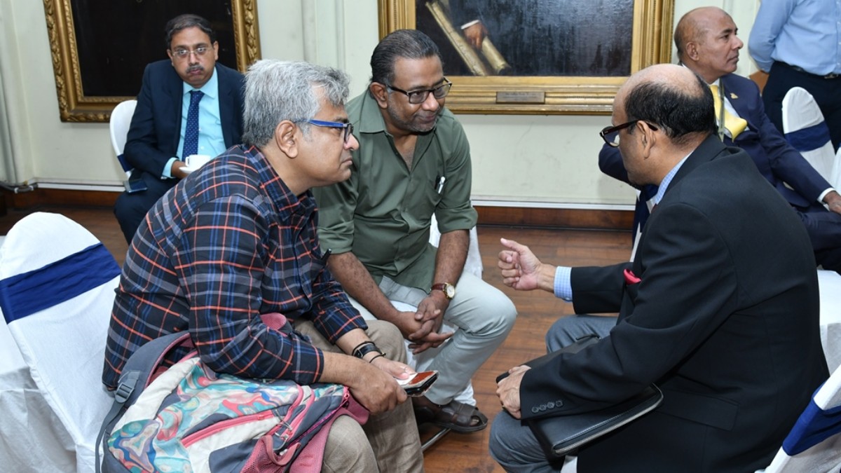 Mr. Kamalesawar Mukherjee, Indian Film Director joined the B2B Meeting