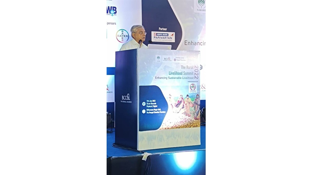 Special Address by Shri Pradip Kumar Mazumdar, Advisor to the CM office West Bengal, Agriculture & Allied Sector at the Inaugural