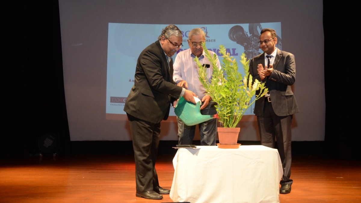 Watering the plant ceremony