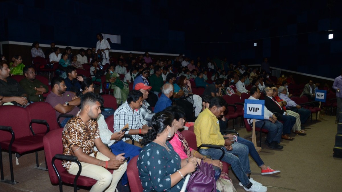 Section of audience during the Film screening