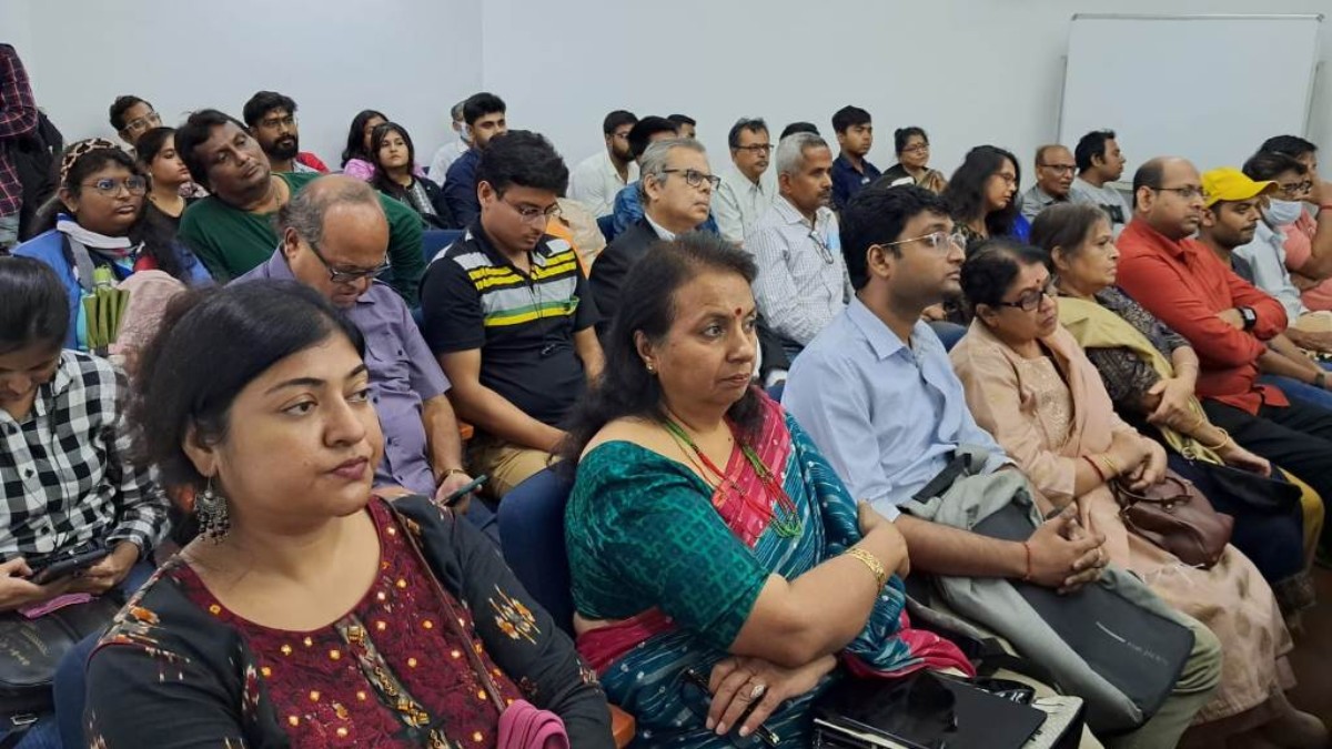 Section of audience during the panel discussion
