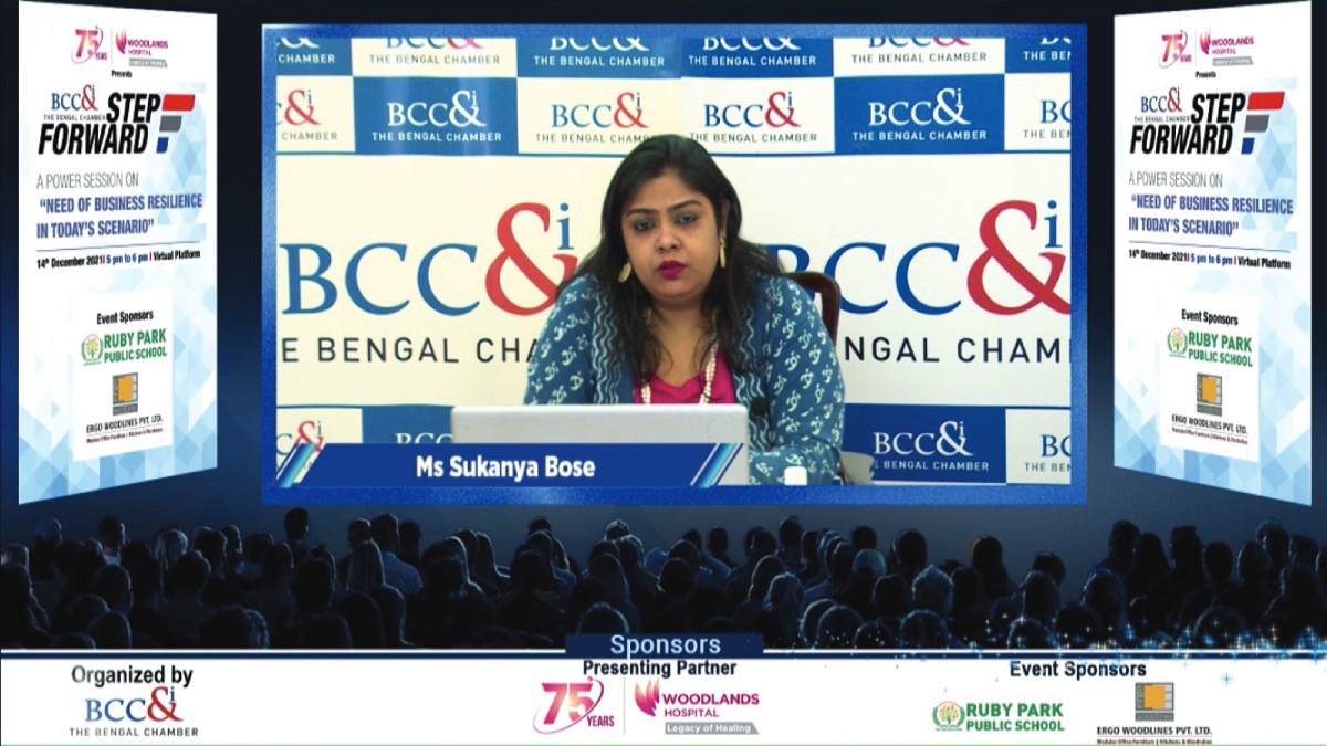 Session moderated by Ms. Sukanya Bose, Deputy Director, BCC&I