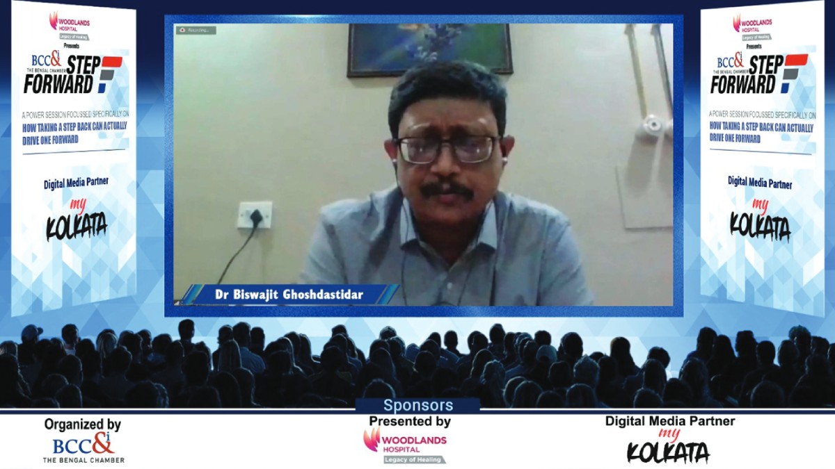 Address by Dr. Biswajit Ghoshdastidar, Director − General Medicine, Woodlands Multispeciality Hospital Ltd