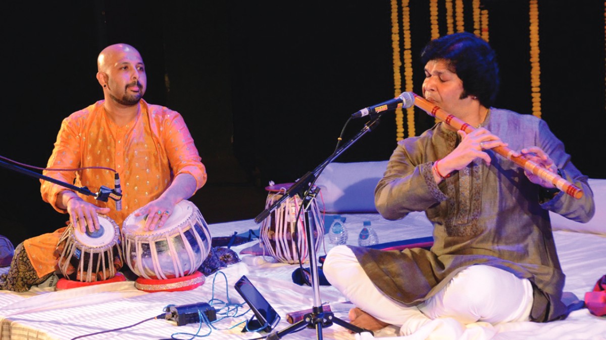 Shri Rakesh Chaurasia and Shri Anubrata Chatterjee jugalbandi