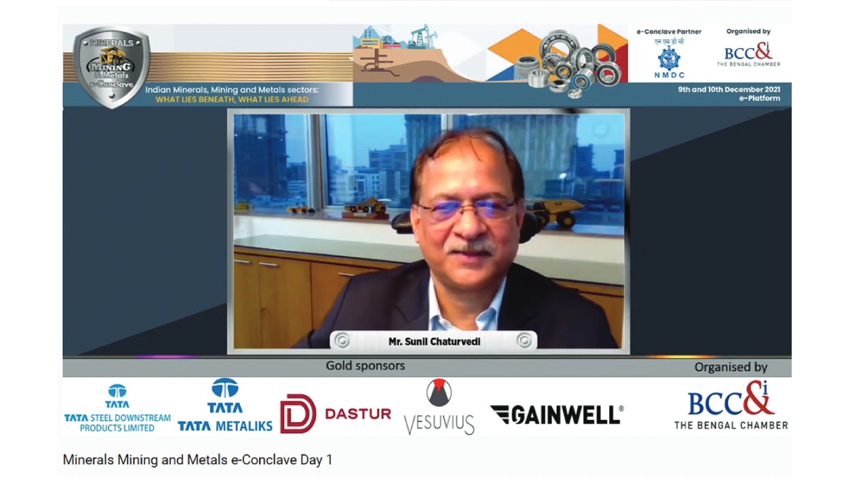 Mr. Binay Dayal, Director− Technical, Coal India Ltd. speaking at Business Session II on “India’s 2070 Net−Zero Pledge : What it implies for the future of Coal Industry in the country?”