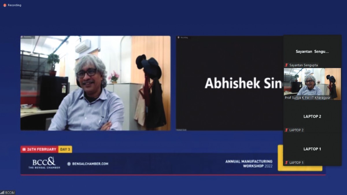 Presentation by Dr. Surjya Kanta Pal, Professor, Mechanical Engineering, and Chairperson, Centre of Excellence in Advanced Manufacturing Technology, IIT Kharagpur