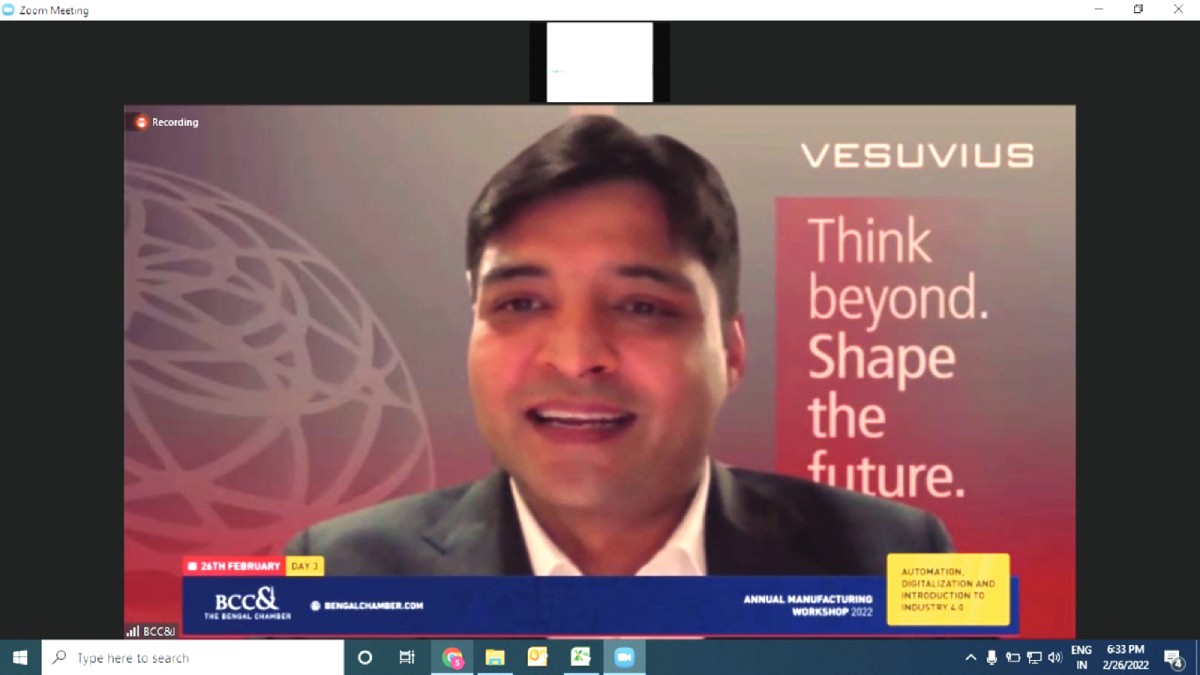 Concluding Remarks and Vote of Thanks of the workshop was delivered by Mr. Nitin Jain, Co−chairperson − Manufacturing & MSME Committee, The BCC&I, and Managing Director − India, Vice President − India & South East Asia, Vesuvius India Limited