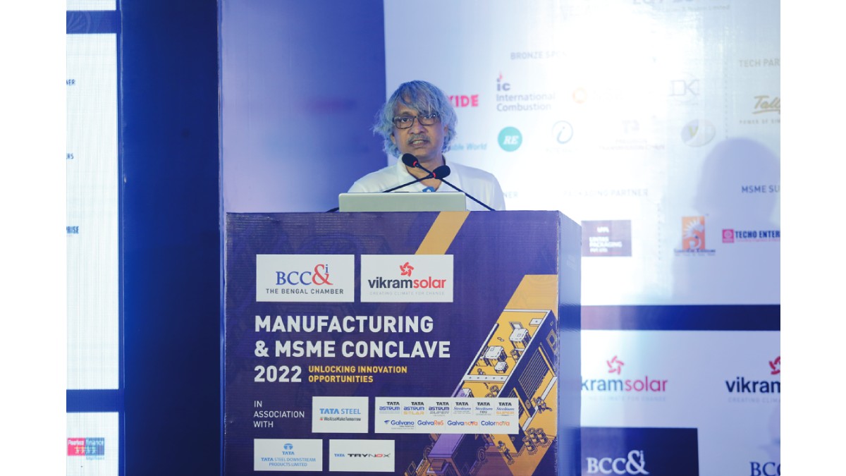 Dr. Surjya Kanta Pal, Professor − Department of Mechanical Engineering, Indian Institute of Technology, Kharagpur speaking at Session 3